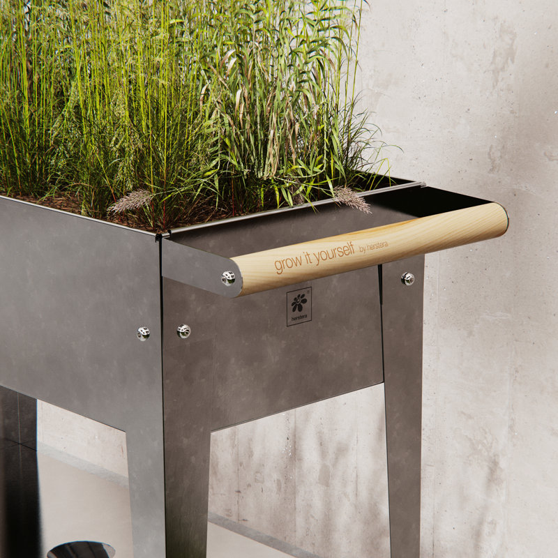Jardinière Herstera, Argent argent