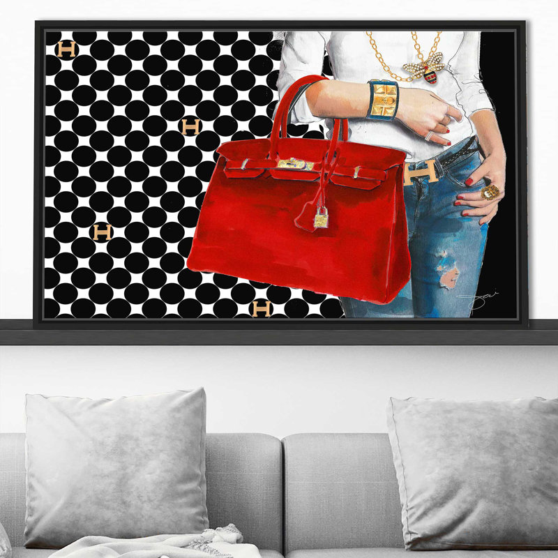 «Hermes Day» par By Jodi - impression, Cadre flottant noir, H 27,5 po x l 43,5 po x P 2 po