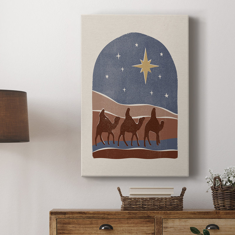 Boho Nativité II - galerie sur mesure, H 60 po x l 40 po