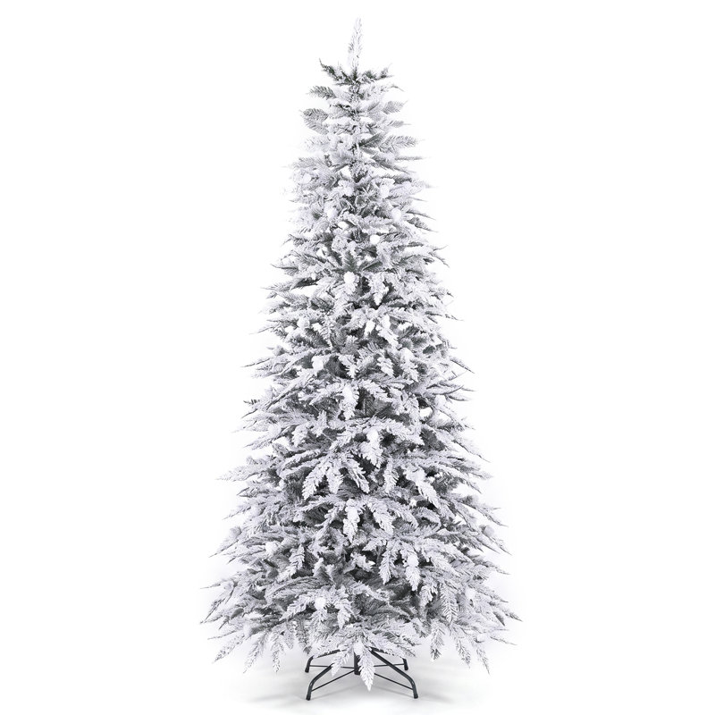 Arbre de Noël cyprès enneigé 6 pi., 7 pi