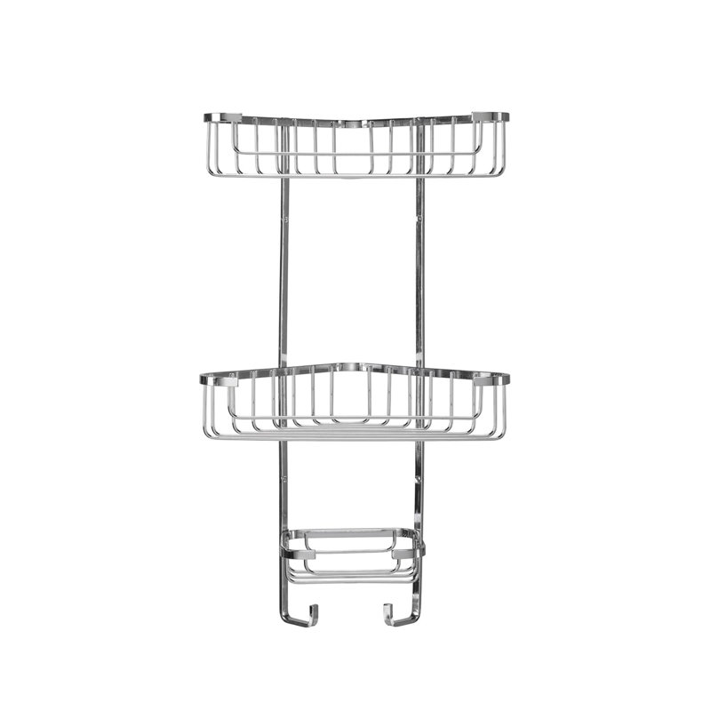 Drill / Screw Stainless Steel Shower Caddy