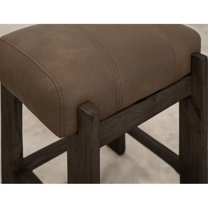 Graylen Stool 24", Camel Brown
