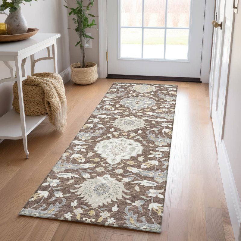  Machine Washable Indoor/Outdoor Chantille ACN1026 Rug, Runner 2'3" x 7'6"