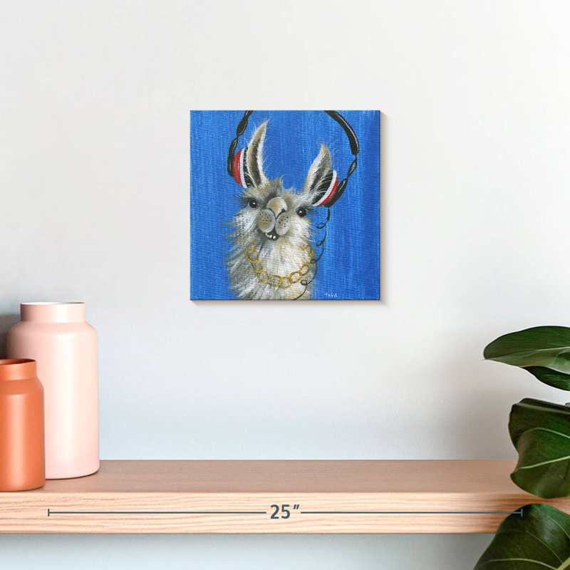 Ketti Llama Jammin', 10" H x 10" W