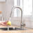 January Furniture Pull Down Kitchen Faucet