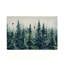 Tapis vert 47 x 31 po style forêt de pins