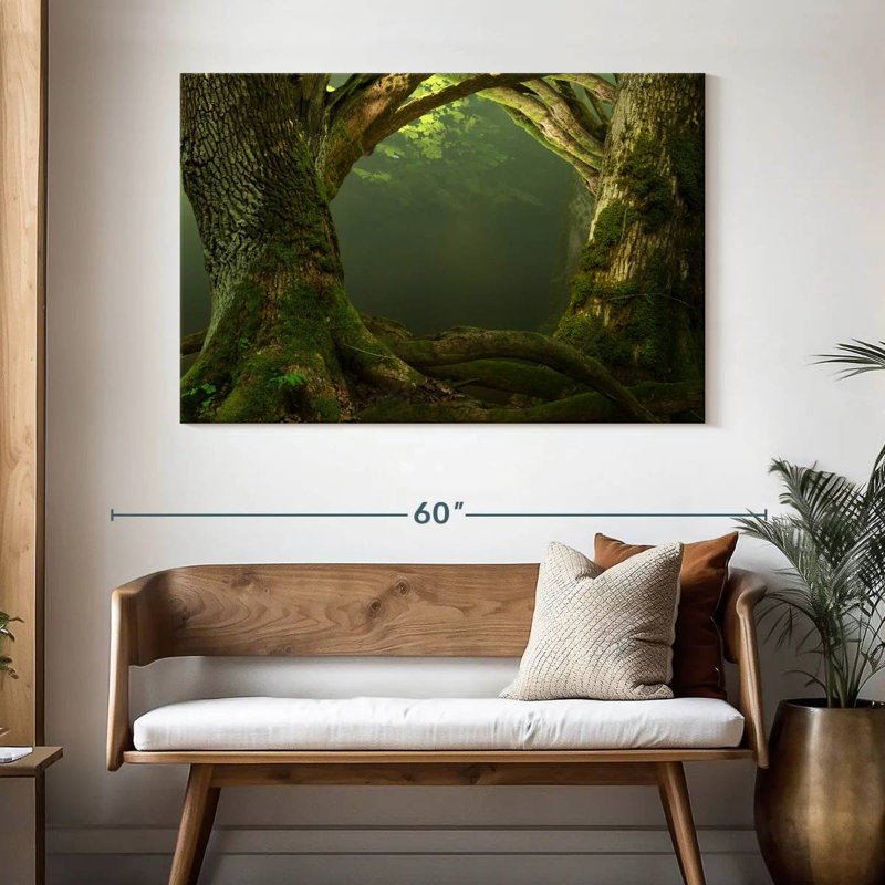 Harnek Mossy Trees, 32" H x 48" W
