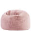 icon Kids Kingston Faux Rabbit Fur Classic Bean Bag, Natural-118322758