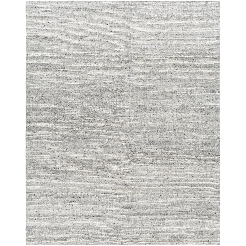 Japandi Hand Made Rug, Rectangle 2' x 3'