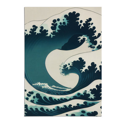 Traditional Japanese Wave No.3 - Wall Art