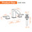 Bathroom Faucet with Drain Assembly-90655397