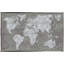 «World Map on Script» par Elizabeth Medley - impression-64743679-64743682