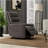 Faux Leather Power Lift Chair In Bentley Grey-784819557