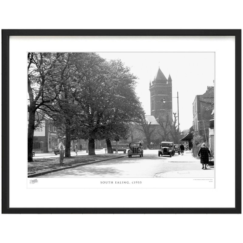 South Ealing, C1955 by Francis Frith - Single Picture Frame Print, 45cm H x 60cm W x 2.3cm D