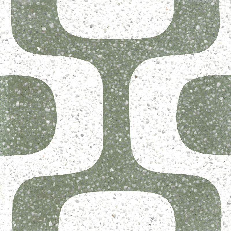 Ipanema 8" x 8" Cement Patterned/Concrete Look Wall & Floor Tile, Melada