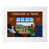 White Framed