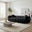 83.4" Mid-Century Sofa Couch, 3 Seater Sofa With Two Pillows-1757017550