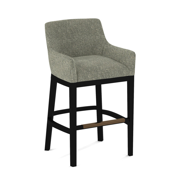 London Bar Stool, Black, 61614-35