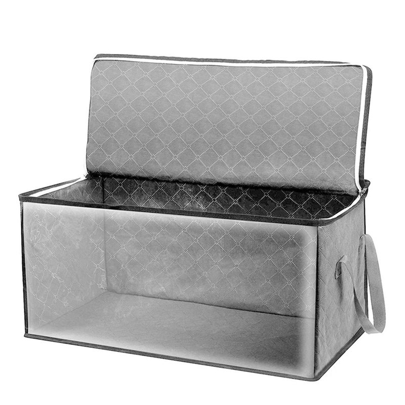 Ebern Designs Kokitus Fabric Storage Bag, Gray