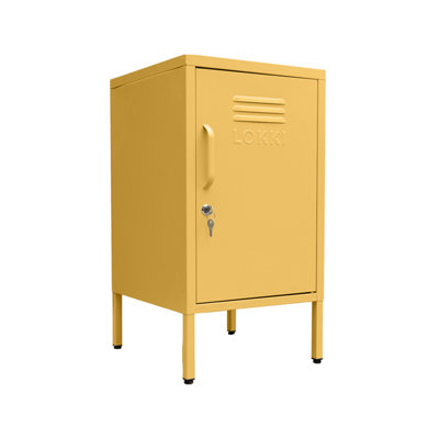 Nilan 38cm W Steel Bedside Table