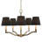 Denniston 5 - Light Steel Dimmable Chandelier