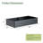 Modern 17" Tall Metal Outdoor Long Planter Box-1051223019-1051223016