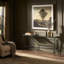 Babylon 70'' W Glass Console Table