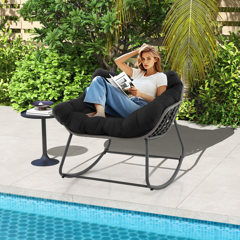 Outdoor Chair, Black