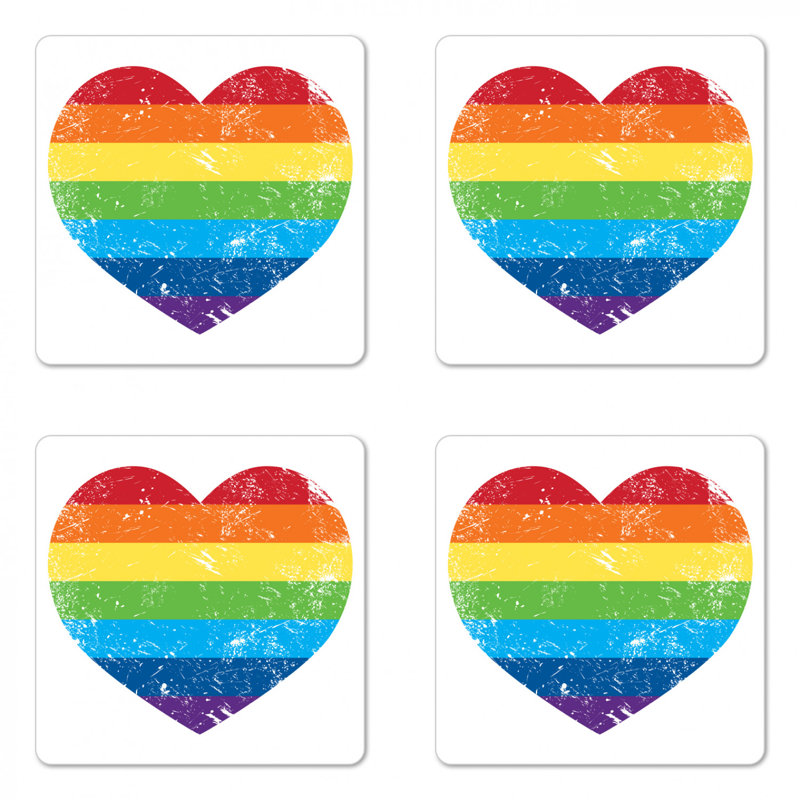 Square 4 Piece Coaster Set