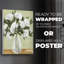 Vased Viburnum II - Impression sur toile seulement - NON-CADRE-117719775