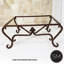 Mid-Century Modern Large Square Hammer Copper Table