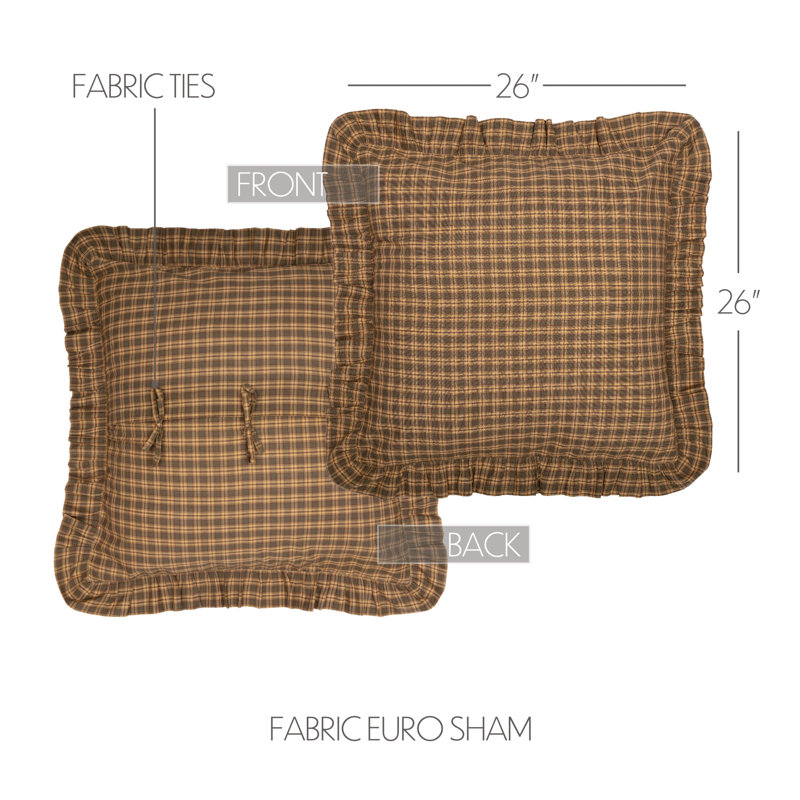 Cedar Ridge Cotton Plaid Sham Set