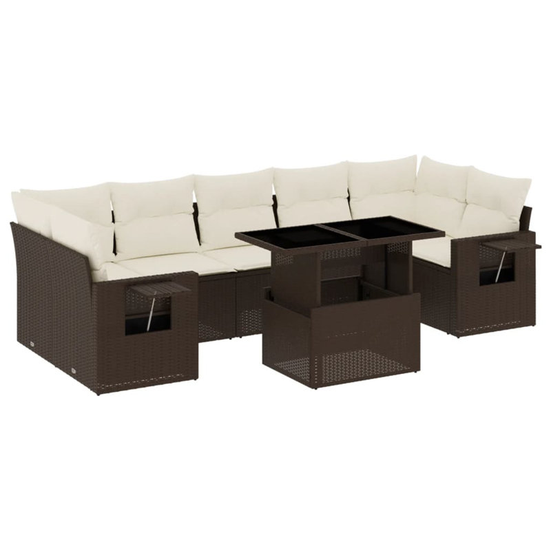 Ensemble de canapé de jardin Vidaxl