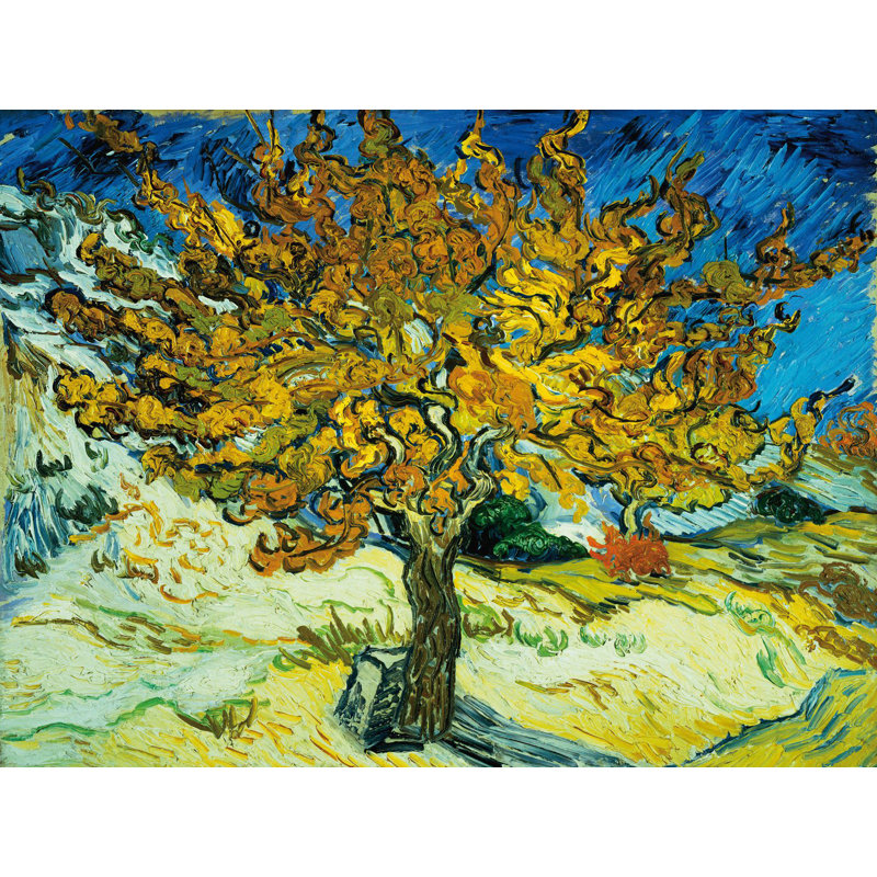 Mulberry Tree by Vincent Van Gogh - Wrapped Canvas Print, 50cm H x 70cm W x 4cm D