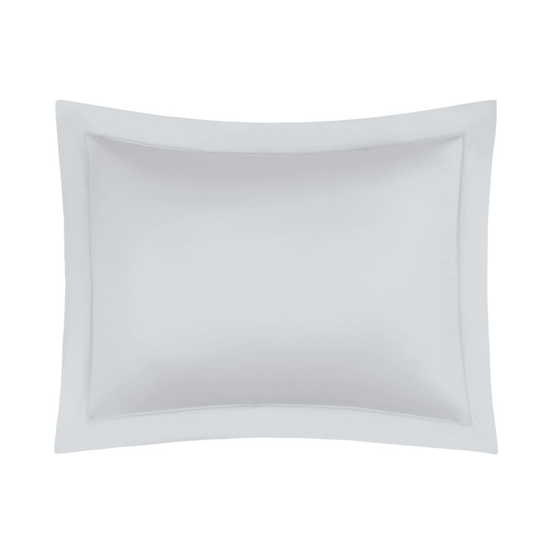 Royal Solid Color 100% Cotton Sham, Standard, Pebble