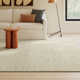 Amhurst Handmade Wool Cream Rug