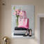 «Delicate Pink Purse», reproduction d'art sur toile par Art Remedy-110304581-110304582