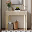 Console rustique avec 3 tiroirs cannelés-62126174