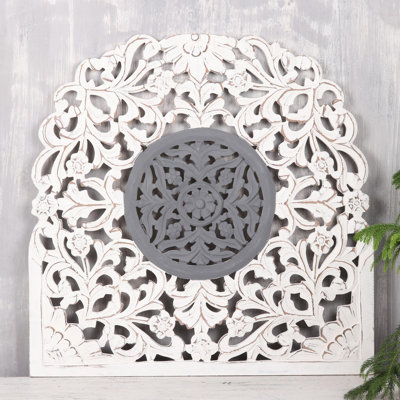 Handmade Traditional Wall Decor on Solid Wood