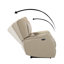 Fauteuil inclinable électrique en cuir véritable de 33,75 po de largeur-676692685