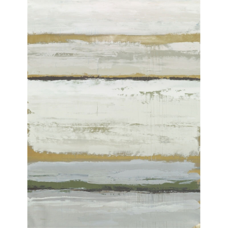 Golden Sand I (Hand Embellishment) Print by Samuel Kane, 40" H x 30" W x 1.5" D, Plexi