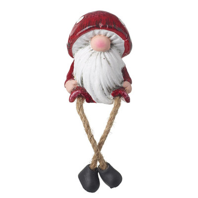 Sitting Toadstool Gnome