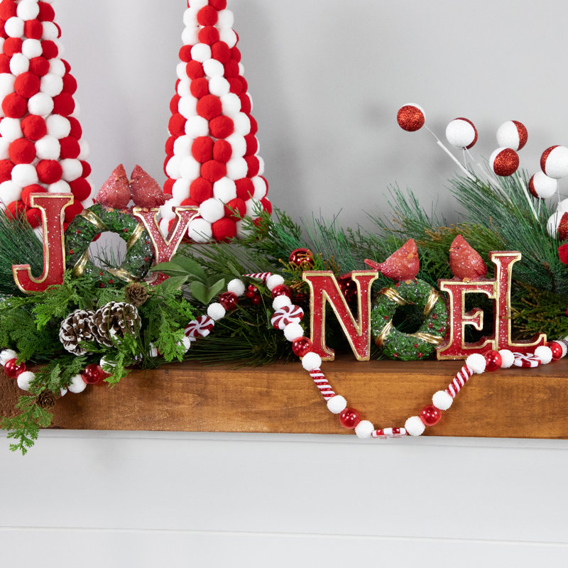 Enseignes de Noël «Joy» et «Noel»