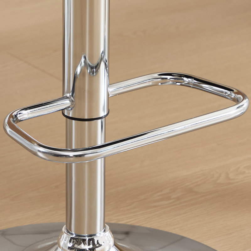 Swivel Velvet Counter Height Bar Stools With Lion Head Pull Ring For Kitchen Island, Black