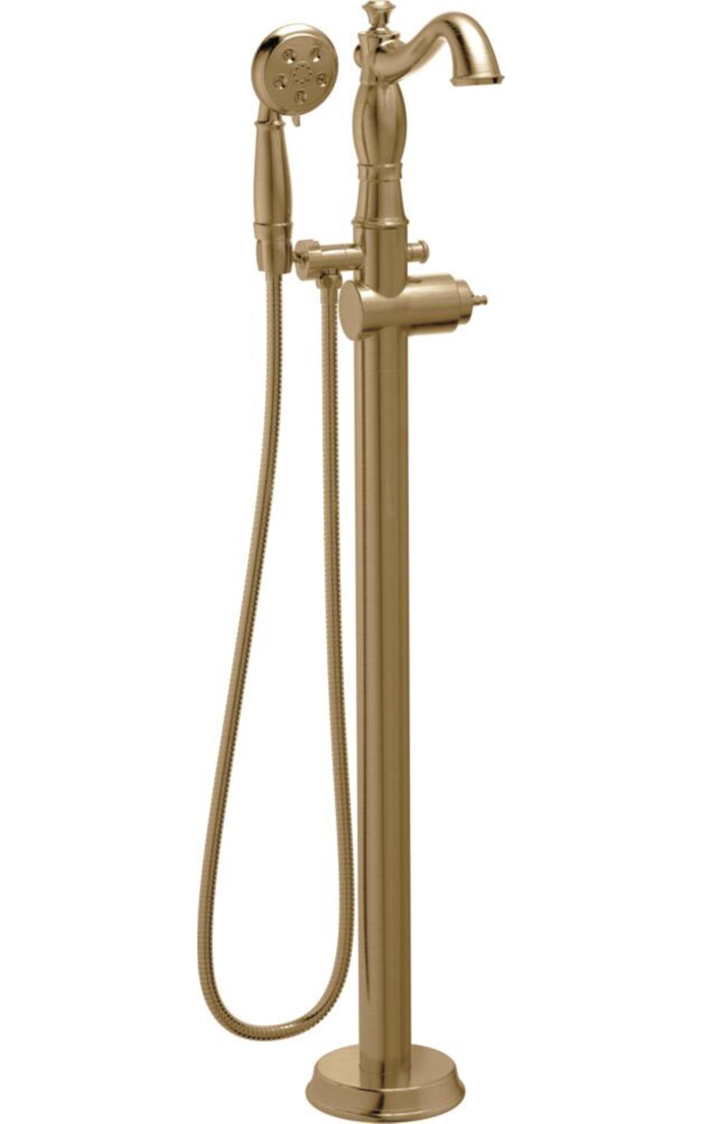 Cassidy™ Freestanding Clawfoot Tub Faucet, Brilliance Champagne Bronze