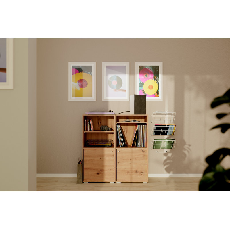 Moindou Bookcase, Artisan Oak