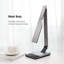 Lampe de bureau noire Helfer 4 po USB
