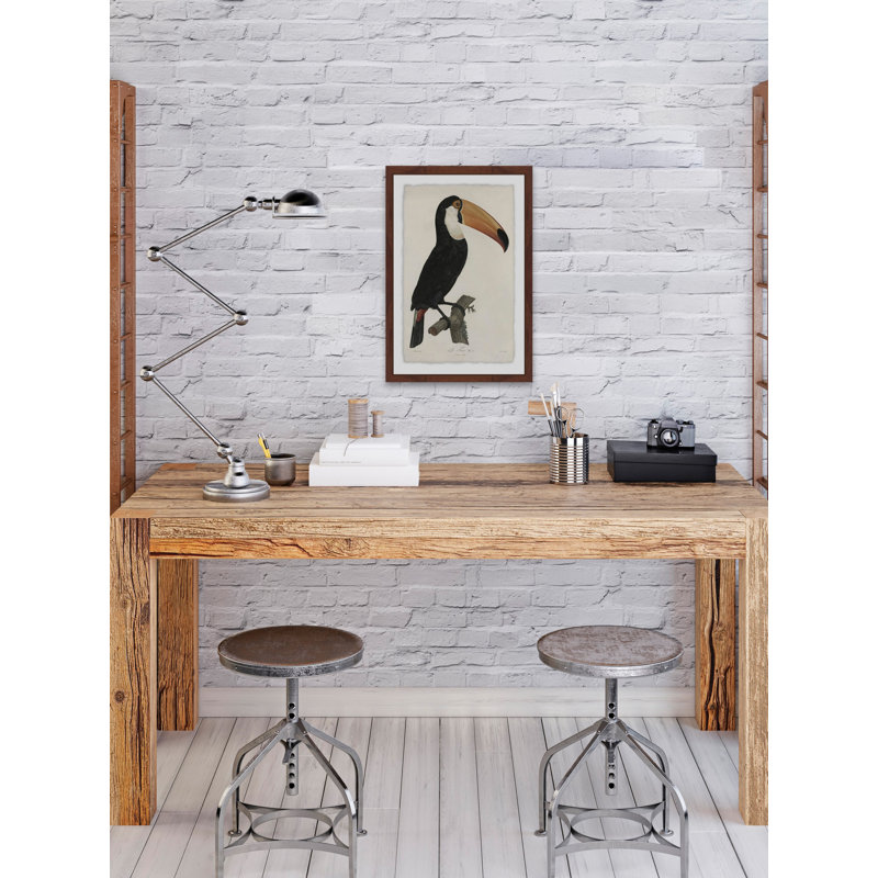 «Quiet Toucan», reproduction d'art encadrée, H 30 po x l 20 po x P 1,5 po