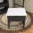 Triangle Vanity Desk Set With Charging Station & Removable Storage Cabinet-350377165
