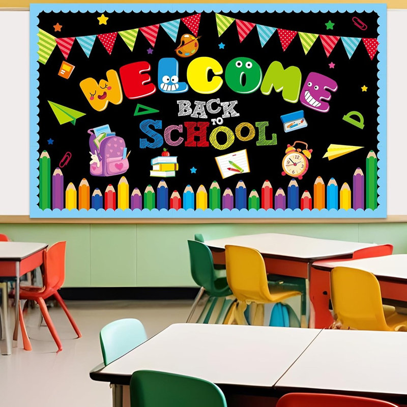 Ensemble de babillards Welcome Back To School